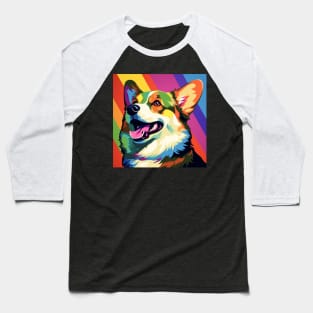 Pride Corgi Baseball T-Shirt